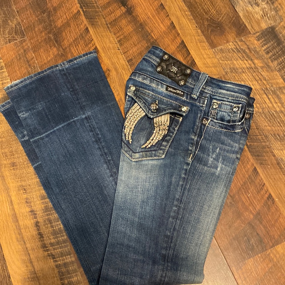 Youth Miss Me Bootcut Jeans slim fit